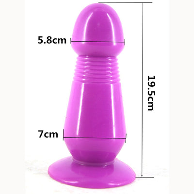 Big Anal Dildo Huge Anal Dildo Large Sex Toys Anal Stopper Suction Anal Plug Butt Plug Couple Flirting Masturbate Toys