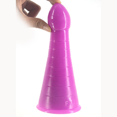 FAAK Big Anal Plug Christmas Hat Design Big Dildo Black Anal Sex Toys for Women Lesbian Maturbation Fetish Flirting Toy Sex Shop
