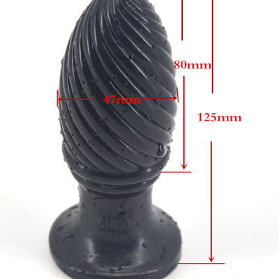 Cheap small pinecone thick anal plug couples flirt erotic toy fetish butt vagina stimulator dildo adult product promotion