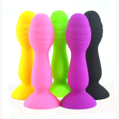 Mini Silicone Anal Plug Suction Cup Small Adult Promotion Butt Toy Dildo Tiny Unisex Masturbate Women Men Erotic Product