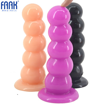 New Inventions China Best Selling Health Medical PVC  Anal Bead Sex Pron Five Balls Penis Circular Series Massage  Sex Toy