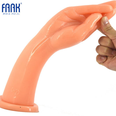Newest  2 Style  Huge Fist Sex Dildo Long Fist Joint PVC Anal Toy Male Female Couples Loving Toy 3 Color Available for Sale