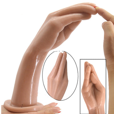 Real Skin Touch  Top Selling Popular Hand Sex Toy Lifelike Finger Toy  High Quality Suck Penis  for Lesbian Masturbation