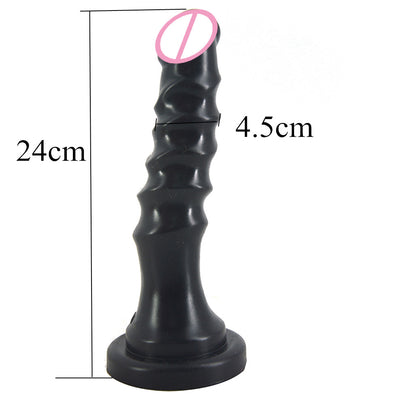 Ribbed Dildo Big Butt Plug Extreme Pussy Stimulate Beads Fake  Penis Anal Dildo Adult Sex Product Masturbator Sex Toy Shop