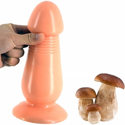 Sex Products Sex Toy Type Newest Nude Smooth Penis Dildo Photos Mushroom Shape Dildo  Porn Sexshop for  Lesbian Dildo