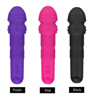 Silicone Magic AV Wand Body Massager Sex Toy Female Masturbator  7 speed Powerful clit Vibrators for Women Man Sex Products