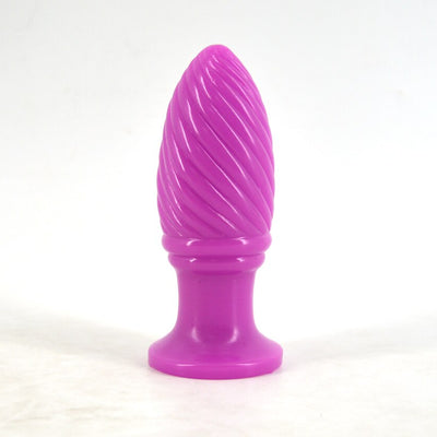 Flagship Promotion Cheap Screw Thread Icecream Anal Plug Dildo Woman Butt Pussy Stimulate Sex Toy Man Fetish Doll Product