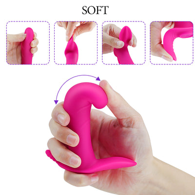 FLXUR Wearable Panties Dildo Vibrator for Women G Spot Clitoris Stimulator Remote control Panties Masturbator Sex toy for Couple