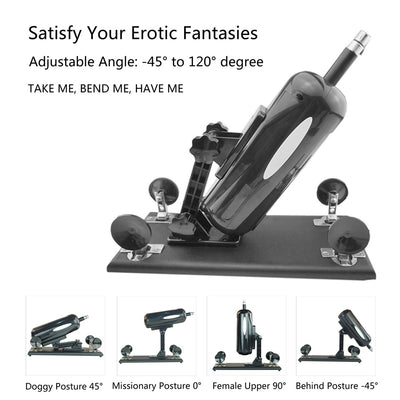 FREDORCH Updated Version Sex Machine Gun with Big Dildo, Automatic Sex Machines for Women, Love Machine with 8 Accessories