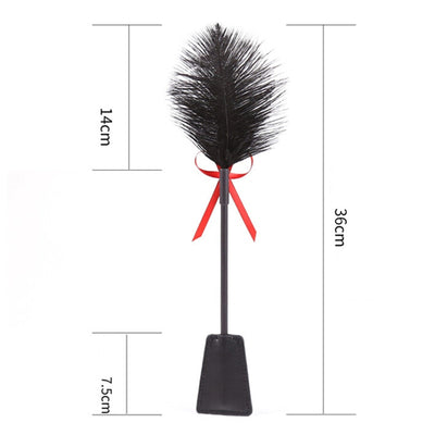 Fancy Dress Spanking Paddle Whip Feather Tickler Kinky Naughty Bondage Flogger Erotic Fetish Flirting BDSM Sex Toys for Couples