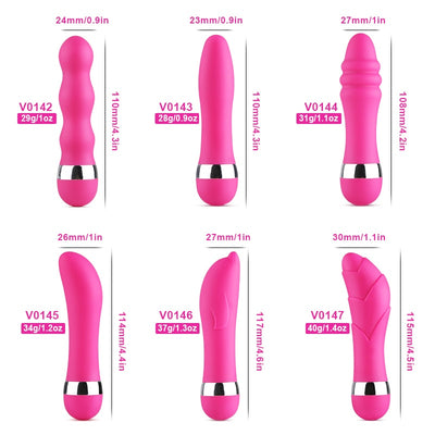 Female Mini Bullet Vibrator Wand Massager Clit G Spot Vibrator Magic AV Vibrating Dildo Sex Product Adult Sex Toys for Women