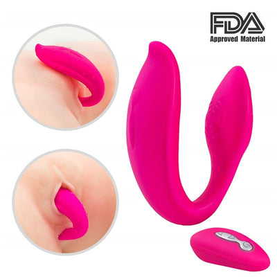 Female Wireless Remote  Vibrator Sex Toys for Woman Powerful Double Vibrator Clitoris Vibro Panties Butterfly Vibrator G Spot.