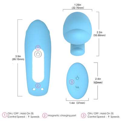 G-Spot Remote Mini Vibrator adult Sex Toys for Woman Powerful Double Butterfly Vibrating  Clitoris  stimulator Panties Vibe shop