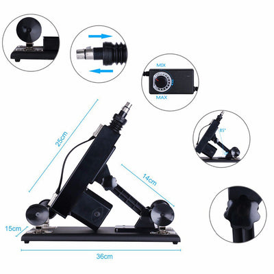 HISMITH  Affordable Sex Machine for Men and Women Automatic Masturbation Toys For Adults Love Machines With Dildo Adult Sex Toy