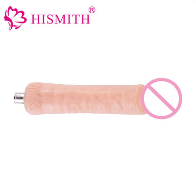 HISMITH Automatic Sex Machine Attachment Large Flesh Dildo Silicone Dildo 26cm Length 5cm Width Adult Sex Toys for Women