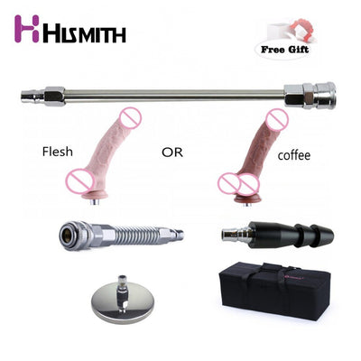 HISMITH Kliclok Automatic Sex Machine Kliclok Adapter Turbo Power Sex Machine Gun Solid Steel Erotic Love Machines for Women