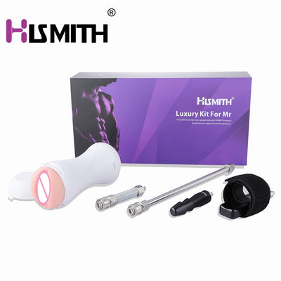 HISMITH Luxury Kit for Mr - Kliclok System Adaptors Premium Sex Machine Function Expansion Setting for Man
