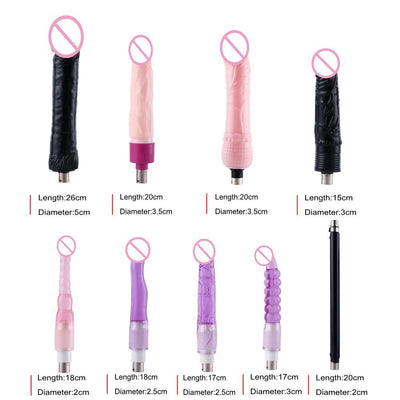 HISMITH New Arrival Automatic Sex Machine Gun with 8 kinds Dildos Attachments Noiseless Sex Love Machines Stronger Power