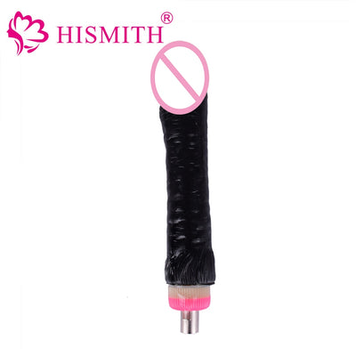 HISMITH New Huge Dildo Automatic Sex Machine Attachment Silicone Soft Dildo 26 Cm Length 4.5 Cm Width Adult Toys Sex Products