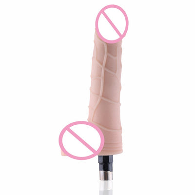HISMITH Sex Machine Accessories Ultra Soft Skeleton Dildo Sex Penis Length 18.5cm Width 4cm Sex Toys for Women Sex Products