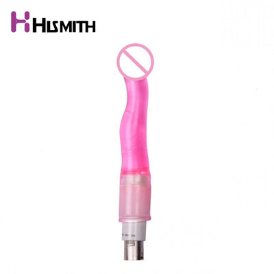 HISMITH Sex Machine Anal Attachment Mini Dildo Anal Dildo 18cm Long and 2cm Width Anal Sex Toys Adult Sex Products