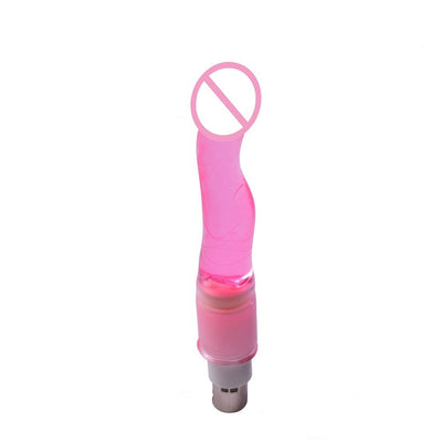 HISMITH Sex Machine Anal Attachment Mini Dildo Anal Dildo 18cm Long and 2cm Width Anal Sex Toys Adult Sex Products