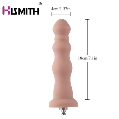 HISMITH Sex Machine Anal Plug Attachment Anal Sex Dildo Length 18cm Head Diameter 4cm Kliclok Connector Sex Toy for Man/women
