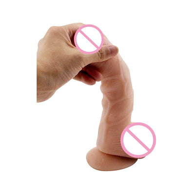 HISMITH Veiny Huge Dildos Foreskin Falloimitator Female Masturbator Realistic Penis Strong Suction Cup Dick Sex Toy for Women