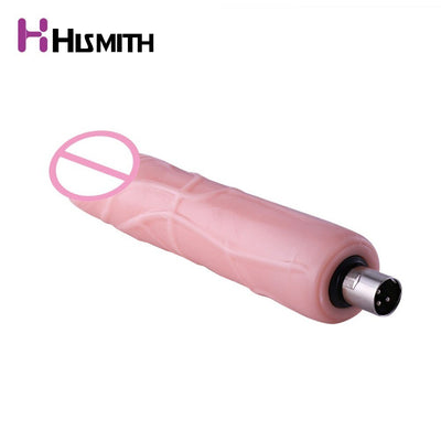 HISMITH Sex Machine Attachment Realistic Silicone Dildo 18 Cm Length 3.5 Cm Width Sex Toys for Women