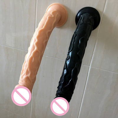 High Quality 35*5CM Big Dildo & Suction Cup Super Soft Dildo Horse Dildo Sex Toys for Women Adult Huge Penis Sex Products