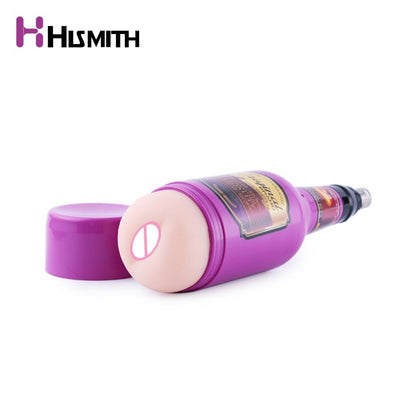 Hismith Sex Machine Accessories Male Masurbator Cup Anal Vaginal Sex Toys for Men Realistic Vagina Pussy Anus Sex Products
