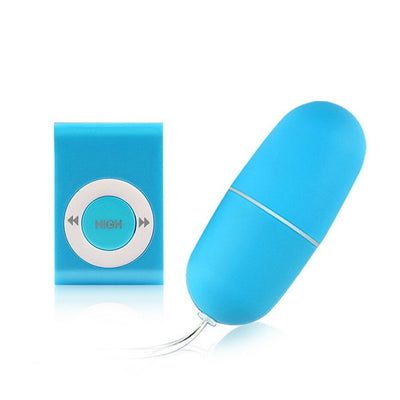 Hot Portable 20 Speed Wireless Waterproof MP3 Vibrators Remote Control Women Vibrating Egg Body Massager Sex Toys Adult Products