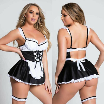 Hot Sale Women Sexy Lingerie Nurse Uniform Cosplay Custome Sleepwear Underwear