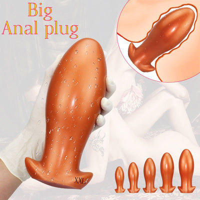 Huge Anal Plug Buttplug Erotic Product for Adults 18 Silicone Plugs Big Butt Plug Anal Balls Vaginal Massager Bdsm Toy