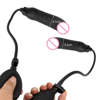 Inflatable Anal Sex Toys Stimulator Anal Toy Elastic Material Butt Plug Sex Toys For Couples Erotic Toys Prostate Massager