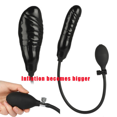 Inflatable Huge Dildo Penis for Women Sex Shop Adult Products Big Butt Plug Huge Inflatable Dildo Anal Plug Sex Toys for Women