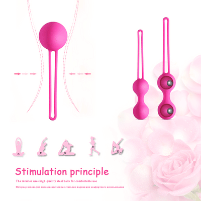 Kegel Balls Smart love ball Vaginal tighten exercise  Vibrator ,Vaginal Geisha Ball Ben Wa ball Sex toy for Woman