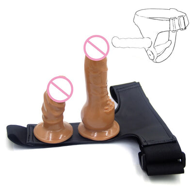 Lesbian Sex Toy for Women Fake Dildo with Harness Strapon Penis Anal Plug for Couple Chastity Belt Strap on Dildo