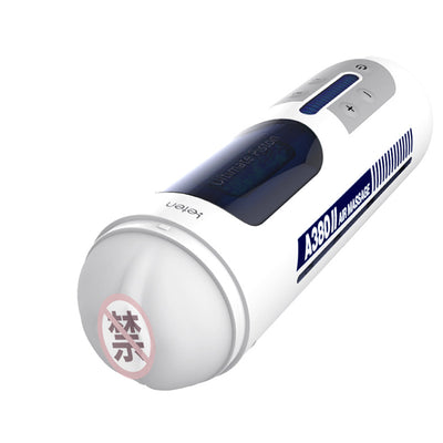 Leten Automatic Piston Telescopic Male Masturbator Real Vagina Sucking Masturbation Sex Toys for Men Handsfree A380