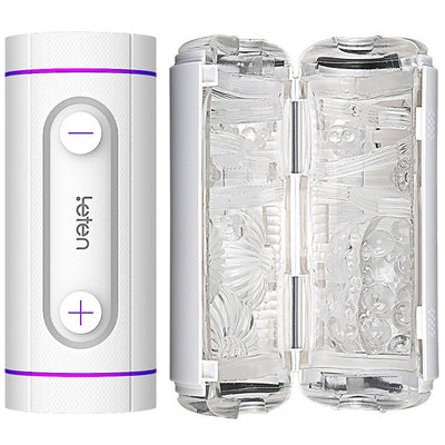 Leten Flip Hole Male Masturbator Japan Original Space Masturbation Cup Oral Sucking Real Pussy Adult Sex Toy For Men Sex Product