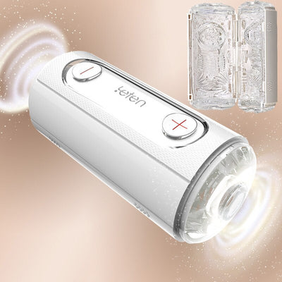 Leten Flip Hole Male Masturbator Japan Original Space Masturbation Cup Oral Sucking Real Pussy Adult Sex Toy For Men Sex Product