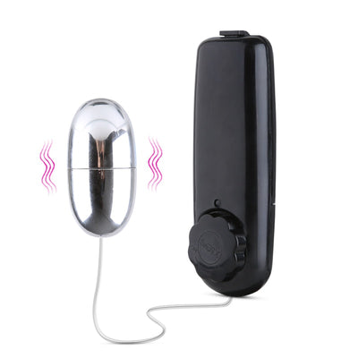 Love Ball Vibrator For Adults Stainless Steel Wired Remote Control Jump Egg Vaginal Tighten Exercise Sex Toys For Men Women