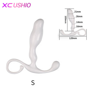 Male Anal Prostate Massager Anal Butt Plug G spot Masturbator Prostate Stimulator Adult Products Erotic Toys Sex Toys for Men