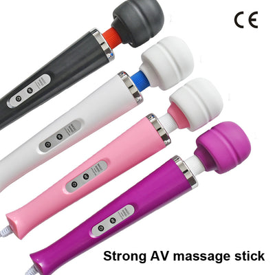 New 10 Speeds Magic Wand Massager,Big Magic Wand Massage Stick AV Vibrators Sexy Clit Vibrator Sex Toys for Women 32 * 6CM