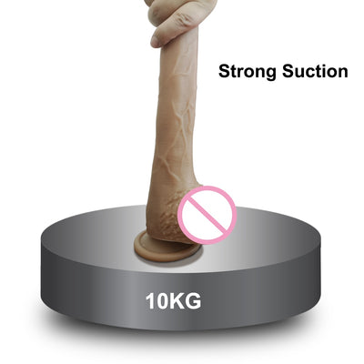 New Skin Feeling Realistic Penis Super Huge Big Dildo with Suction Cup Sex Toys for Woman Sex Products Female Masturbation Cock