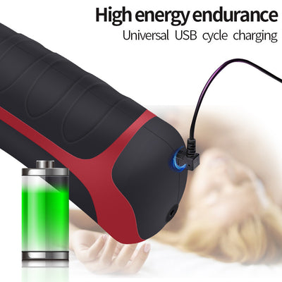 New product small waist automatic retractable aircraft cup male intelligent heating bed masturbation cup men's sex toys