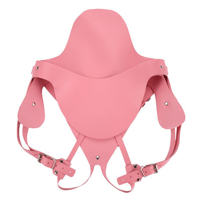 Pink Pu Leather Bdsm Bondage Strap on Dildo Adjustable Strapon Panties Strapless Strapon Harness Lesbian Sex Toy for Women