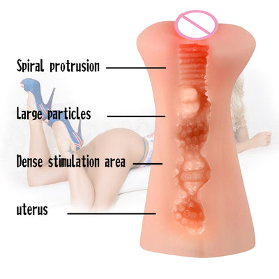 Pocket Pussy Male Masturbator For Men Sex Toys For Men Portable Vagina Erotic Toys Sex Shop