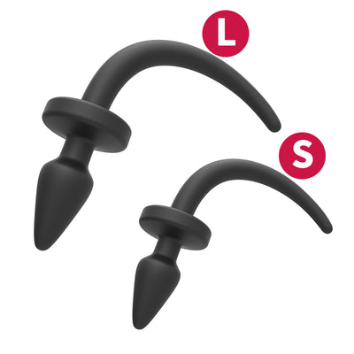 Puppy Play Dog Tail Butt Plugs BDSM Bondage Sexy Pet Roleplay Accessories Fetish Puppy Mitt Anal Plug Eortic Sex Toys for Couple