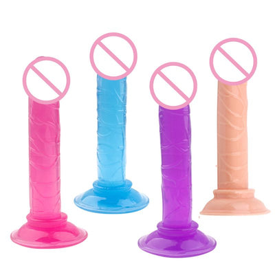 Realistic Dildo Sex Toy with Suction Cup Penis G-spot Anal Plug for Adult Women Men